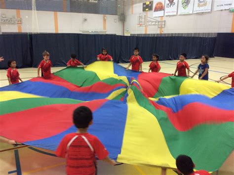 Ispp Elementary Pe Parachute Games In G1