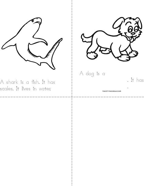 Animal Groups Kindergarten Book Twisty Noodle