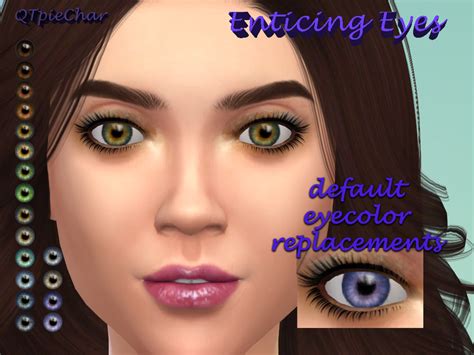 The Sims Resource Enticing Eyes Default Replacement