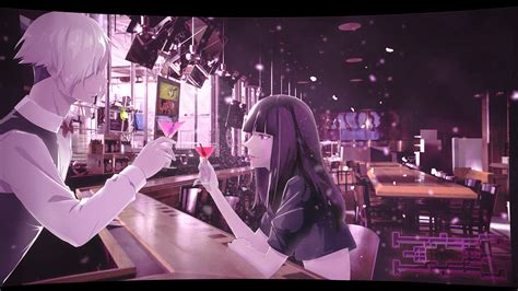 Wallpaper Bar Drink Anime Girls Death Parade 1600x900 Post315