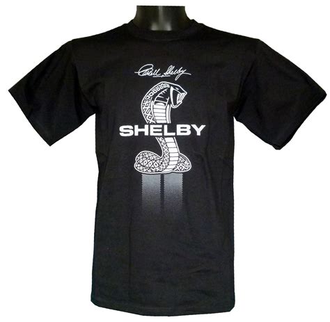 Shelby Mustang And Cobra T Shirt History Shop Für Us Car Muscle Car