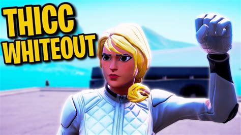 Is This Sunstriders Sister🤔🍑 Fortnite Thicc Whiteout Skin Showcase