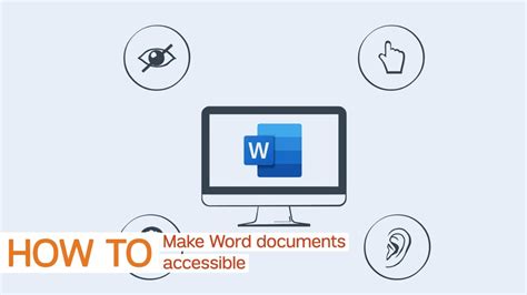 Tipup Make Microsoft Word Documents Accessible Youtube