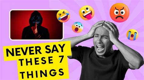 7 things you should always keep private 🤫 youtube