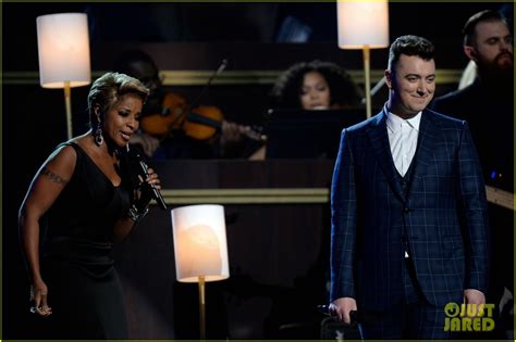 Sam Smith Mary J Blige Sing Stay With Me At Grammys Watch