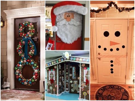 23 Cute Winter Holiday Door Decor Ideas Find Fun Art