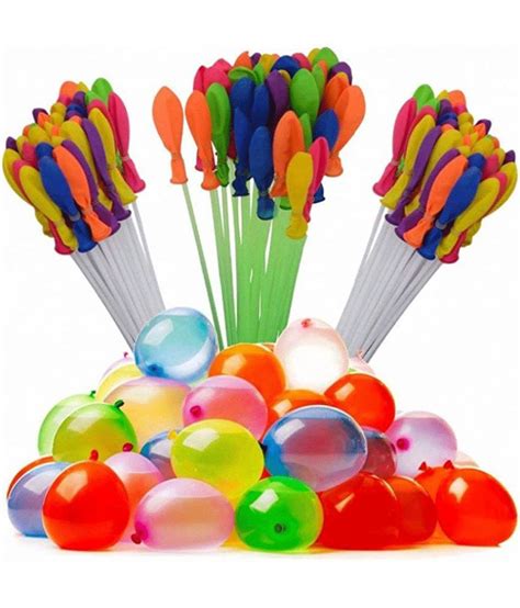Holi Magic Rubber Water Balloons 111 Balloon Pack Of 3 Great Holi