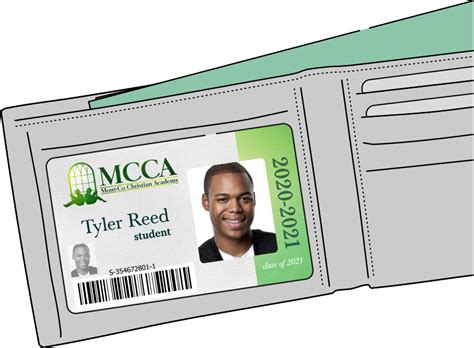 High School Id Card Template