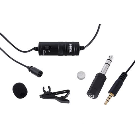 Boya By M1 Omnidirectional Lavalier Microphone Original Tech Square