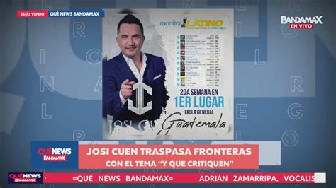 Josi Cuen Traspasa Fronteras Con Su Sencillo Debut Y Que Critiquen