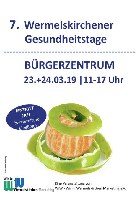 Kennen sie fit inn gmbh? Siebte Wermelskirchener Gesundheitstage - Forum Wermelskirchen
