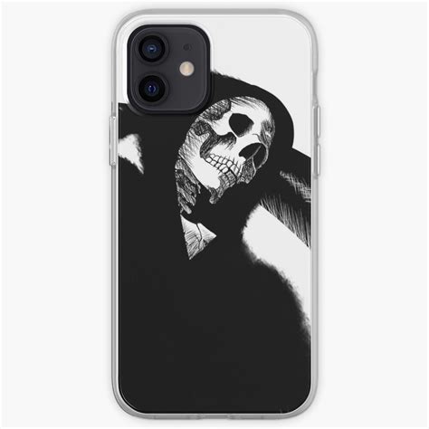 Black Grim Reaper Iphone Case And Cover By Aver223 Redbubble