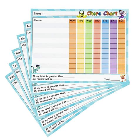 Toys And Games 49 Responsibility And Behavior Chores Rewards Chore Chart