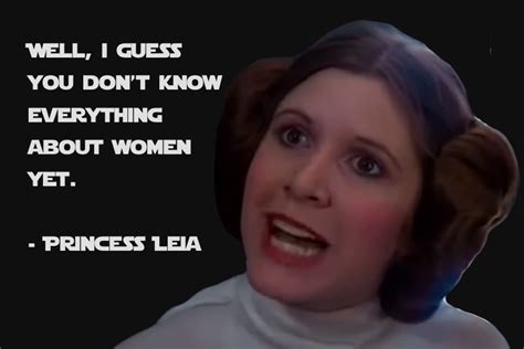 everything about women princess leia quote in 2021 princess leia quotes star wars quotes