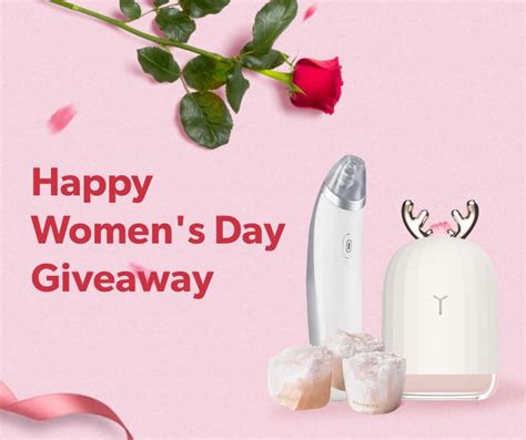 Womens Day Giveaway Ladies Day Happy Womens Day 8th Of March