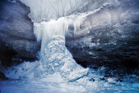 Frozen Waterfall By Natalia Cebotari Fallingwaters Images Of Frozen