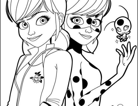 Miraculous Ladybug Coloring Miraculous Tales Of Ladybug Cat Noir Online