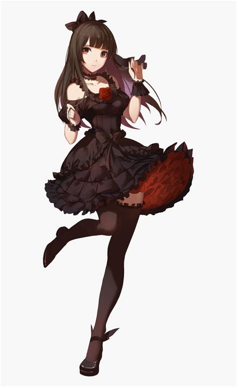 Render Random Anime Girl By Littlediety Anime Girl Gothic Dress