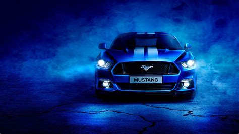 Blue Ford Mustang Hd Cars 4k Wallpapers Images Backgrounds Photos