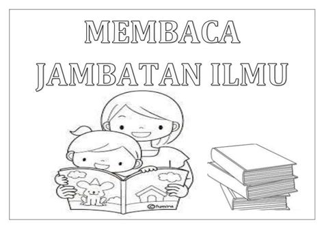 Pertandingan Mewarna Gambar Mewarna Membaca Buku Blog Shahirah Mari