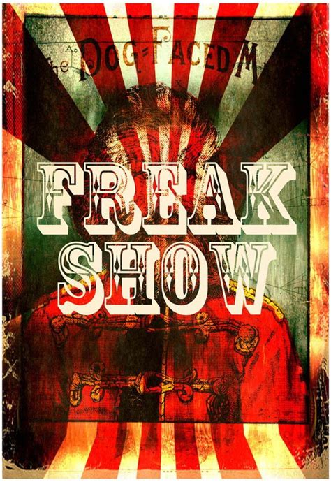 Freak Show Poster 13x19