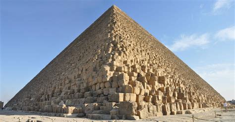The Great Pyramid Of Giza Built By King Khufu Nearly 4500 Years Ago