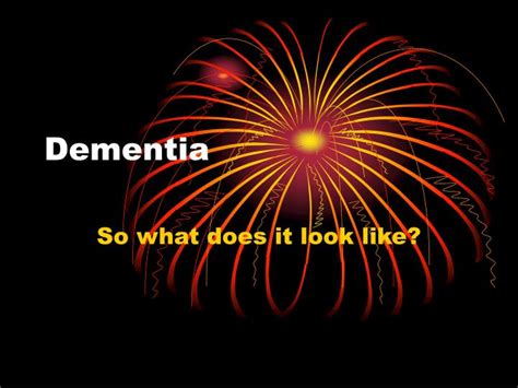 Ppt Dementia Powerpoint Presentation Free Download Id1226954