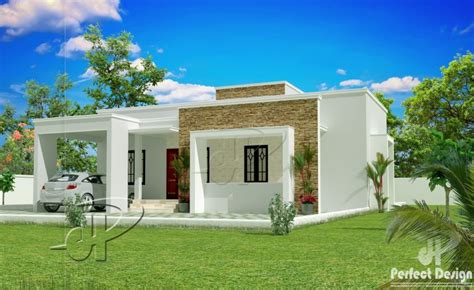 Box Type 1183 Sqft Budget 3 Bedroom Home Elevation And Free Plan Free