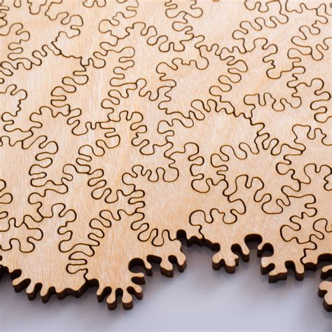 Create Your Own Custom Jigsaw Puzzle Nervous System Lasercut Wood