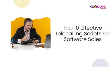 Top 10 Effective Telecalling Scripts For Software Sales Neodove