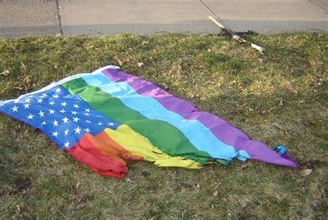 Someone In A Small Wisconsin Town Is Stealing And Burning Pride Flags