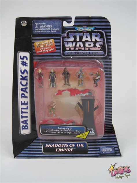 1997 Galoob Star Wars Micro Machines Battle Packs 5 Shadows Of The