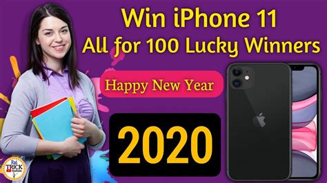 With daily opportunities to win up to $100,000 in cash instantly, earn rewards, or enter raffles! VClip App | Winner's Lucky 100 iPhone 11 2020 | Happy New ...