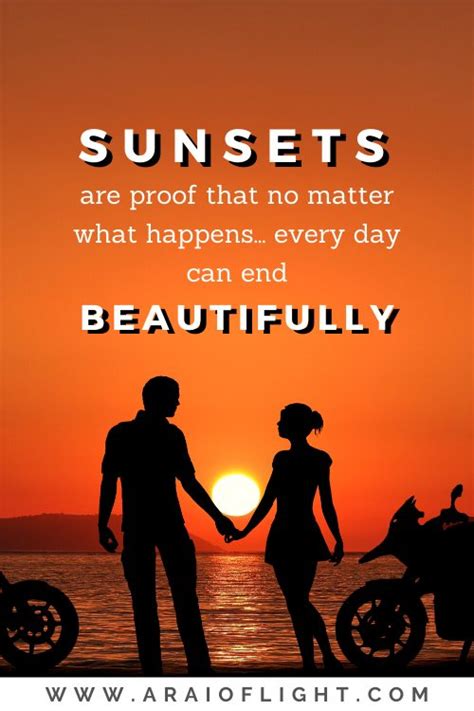 100 Romantic Sunset Love Quotes ️ For Every Sunset Lover A Rai Of Light
