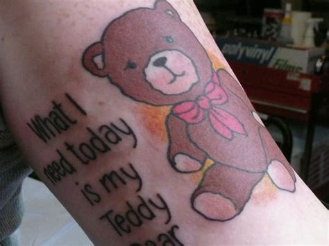 Bear dreamcatcher, done at extreme tattoo&piercing inverness,highland, scotland by catalin gal. Teddy Bear Gangster Quotes. QuotesGram