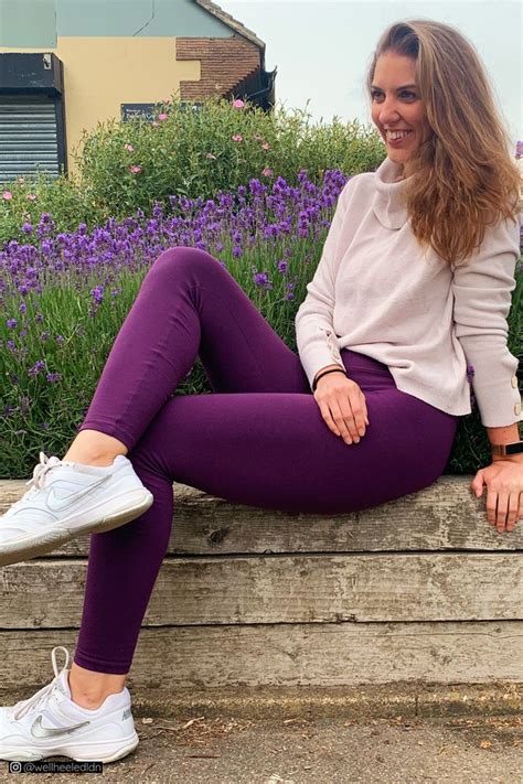 Acai Purple High Waisted Leggings Cute Outfits With Leggings Outfits