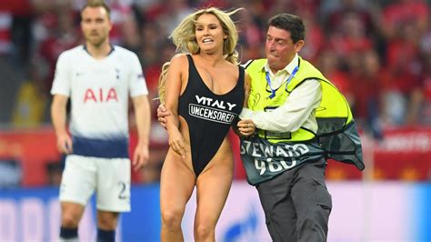 Champions League Streaker Says She Received Flirty Messages From Players Au