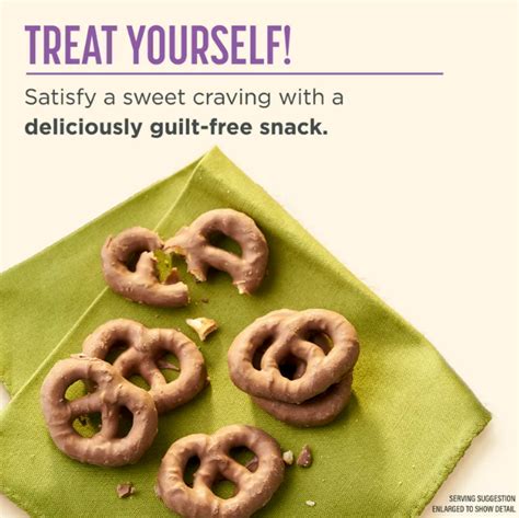 Nutrisystem Milk Chocolate Dipped Pretzel Twists Supports Weight Loss