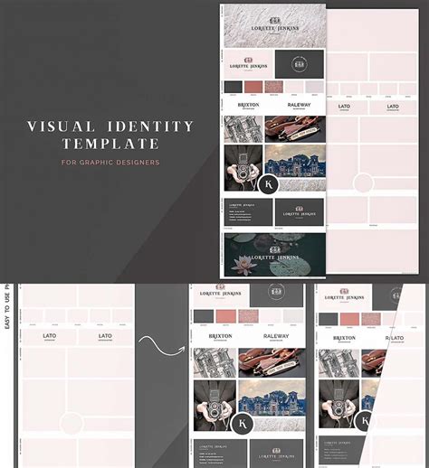 Visual Identity Template Free Download