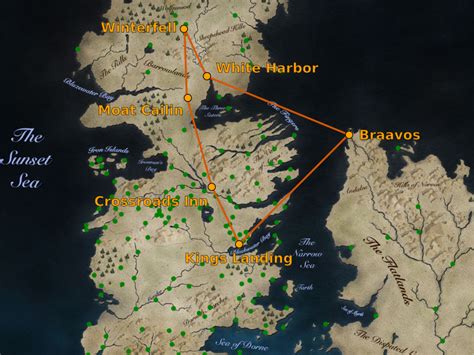 Winterfell Map