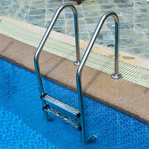 Buy Qdy Handrails Pool Stair Rail 2‑step Pool Ladder 304 Stainless