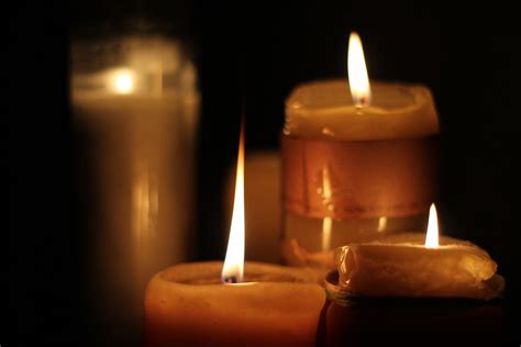 Candles 3 Candles On Black Background Eltico68 Flickr