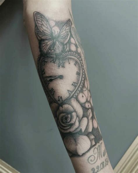 11 Rose And Clock Tattoo Ideas That Will Blow Your Mind