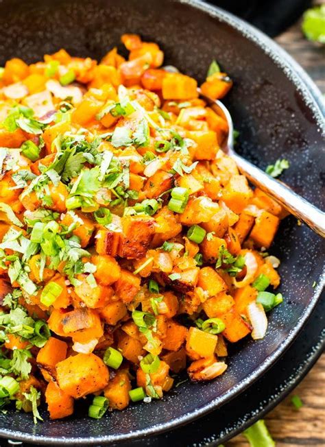 Use sweet potatoes to create nutritious meals, from vibrant veggie tacos to zingy soups and comforting bakes. Easy Skillet Sweet Potatoes | FaveGlutenFreeRecipes.com