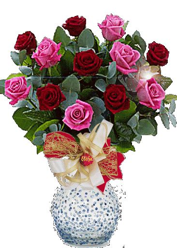 Amandalk S Animated  Flowers Bouquet T Beautiful Rose Flowers Happy Birthday Flower
