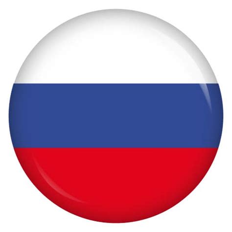 Russland ist eine föderation, die sich über ganz osteuropa und nordasien ersteckt. Button Russland Flagge | Button Online Shop Kiwikatze