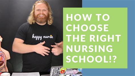 How To Find The Right Nursing School For You 2020 Youtube