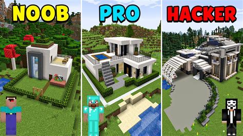 Minecraft Noob Vs Pro House Margaret Wiegel