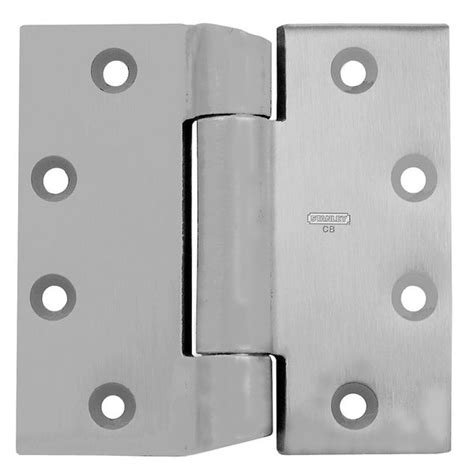 Stanley 2 W X 5 H Satin Chrome Door And Butt Hinge Fbb168nrp 5x4 5 Hw