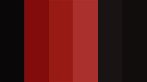 Dull Red And Black Color Palette Black Color Palette Red Colour
